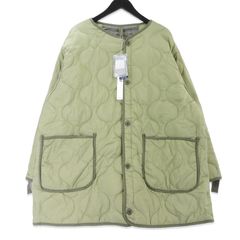 未使用 Johnbull ジョンブル ライナージャケット TOP KHAKI TK243L01 トップカーキ キルティングジャケット オリーブ M  99002174