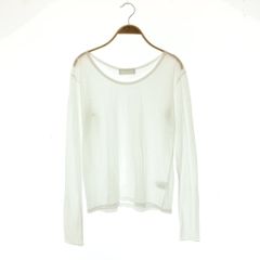 ガリャルダガランテ GALLARDAGALANTE 25SS UネックロンT Tシャツ カットソー 長袖 F 白 ホワイト /NR ■OS