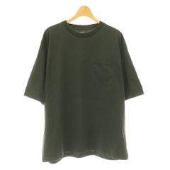 フリークスストア FREAKS STORE 1027248901219 AIRDRY 高機能素材 7.7オンス ビックシルエット Tシャツ 無地 クルーネック 半袖 M 緑 グリーン /BB