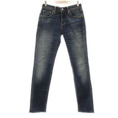 リーバイス Levi's 511 デニムパンツ ジーンズ スキニー ジップフライ USED加工 27 インディゴ 00511-1400 /KU