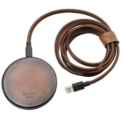 Berluti ベルルッティxネイティブユニオン レザー ワイヤレス充電器 ブラウン M2604-k116