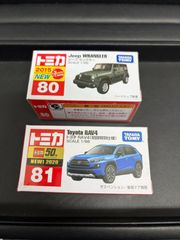 MT269274113 トミカ TOYOTA RAV4(初回特別仕様)/Jeep ラングラー 未開封