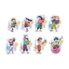 忍たま乱太郎描き下ろし みんなで商いver. トレーディングダイカットステッカー ver.A(BOX)8個入り【2027年1月下旬発売予定】
