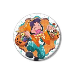 忍たま乱太郎描き下ろし 摂津のきり丸 トリップ オア スウィートの段ver. 100mm缶バッジ【2027年1月下旬発売予定】