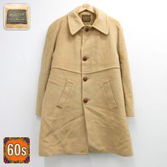 L/古着 ペンドルトン PENDLETON 長袖 ビンテージ メンズ 60年代 60s コート ロング キルティング ウール ベージュ【spe】 26oct02
