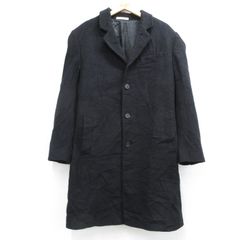 L/古着 マイケルコース MICHAEL KORS 長袖 メンズ ロング ウール コート カシミア カシミヤ ブラック 26oct02