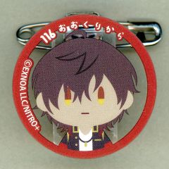 【中古】バッジ・ピンズ 大倶利伽羅 御伴クリアバッジ 「フリューくじ 刀剣乱舞ONLINE 御伴散歩 ～ぽちくじ～ その2」 E賞
