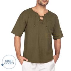 シャツ 半袖Tシャツ ヘンリーネック リネンシャツ ティーシャツ 綿麻シャツ Tシャツ メンズ リネン 無地 風 薄手 通気性 半袖Tシャツ カジュア