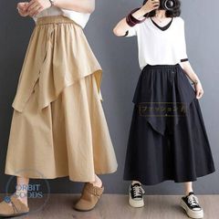 ロングスカート スカート ロング レディース  大きいサイズ フレアスカート フレア バルーンスカート ボトムス