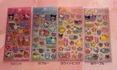 チェゴシム×サンリオキャラクターズ　クリアキャンディシール ※正規品　※送料込み