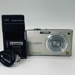 動作確認済】Panasonic LUMIX DMC-FX40 シルバー デジカメ - メルカリ