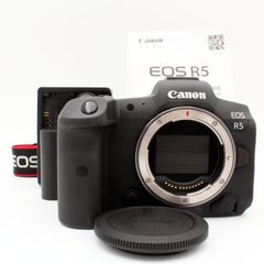 わずかシャッター数2000枚以下【新品級】CANON EOS R5 ボディ#1221