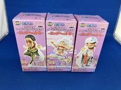 ジャンク　ワンピース ワールドコレクタブルフィギュア-エッグヘッド6- 3点まとめ売り