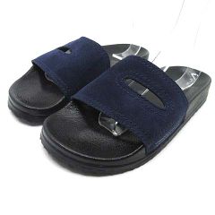 リプロダクションオブファウンド REPRODUCTION OF FOUND ジャーマン ミリタリー サンダル GERMAN MILITARY SANDAL 1738S スエード ネイビー 紺 41 約26cm～26.5cm 超美品