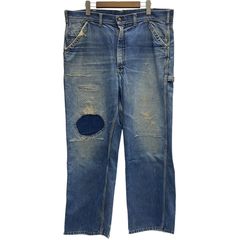 리 리 60의 191-Z 데님 페인터 팬츠 실제 크기 W39 데님 블루 201MB-1739 VB