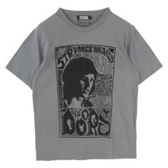 HYSTERIC GLAMOUR ヒステリックグラマー 0292CT06 THE doors ドアーズ 半袖 Tシャツ グレー系 L【中古】