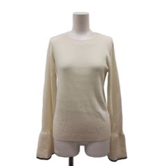 ロペピクニック ROPE Picnic 26AW 袖フレアニットプルオーバー カットソー 長袖 38 白 ホワイト GDM-64020 /AN