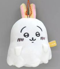 【中古】ぬいぐるみマスコット・ぬいぐるみバッジ うさぎ おばけ…ってこと!?なぷちミニマスコット 「ちいかわ なんか小さくてかわいいやつ」