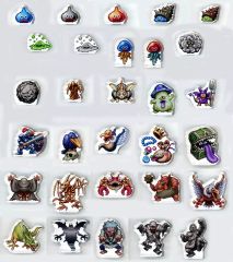 【中古】アクリルスタンド・アクリルパネル 全30種セット 「ドラゴンクエスト ミニアクリルブロックコレクション ドットモンスターズ」