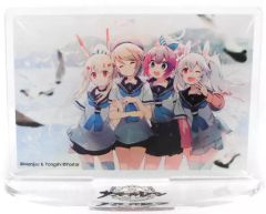 【中古】アクリルスタンド・アクリルパネル 集合(初期艦組) アクリルボード 「アズールレーン×VIASOカード」 VIASOカード(アズールレーンデザイン)入会特典