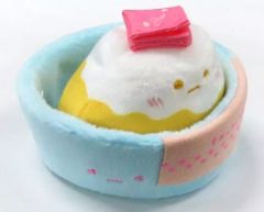 【中古】ぬいぐるみ やま(赤ふじ)＆せんめんき てのりぬいぐるみセット 「すみっコぐらし」 すみっコぐらし銭湯 POP UP SHOP限定