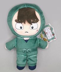 【中古】ぬいぐるみマスコット・ぬいぐるみバッジ 中在家長次 むにゅぐるみマスコット(忍たま) 「忍たま乱太郎とらすかるばざーる!の段」