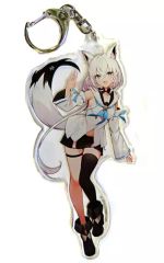 【中古】キーホルダー 白上フブキ(通常衣装) アクリルキーホルダー 「バーチャルYouTuber ホロライブ×神田祭＆アトレ秋葉原 ホロライブ神田祭2023」