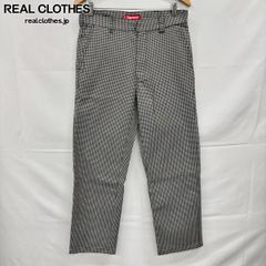 Supreme/シュプリーム 千鳥格子柄 ワークパンツ/30