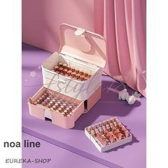 ネイル用品 ネイル収納ボックス 収納ケース メイクボックス ネイル用品収納 出張専用 ネイル用品整理 ネイルサロン 天板開け 箱式