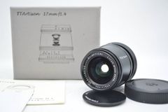 ■　【送料無料】銘匠光学 TTArtisan 17mm F1.4 ソニーEマウント 広角単焦点レンズ MF 箱付き