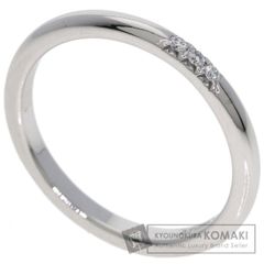 TIFFANY&Co. ティファニー フォーエバー 3P ダイヤモンド リング・指輪 PT950 レディース [中古]