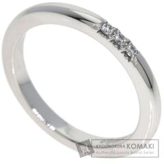 TIFFANY&Co. ティファニー フォーエバー 3P ダイヤモンド リング・指輪 PT950 レディース [中古]