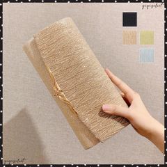 クラッチバッグ レディース パーティーバッグ 結婚式 ショルダーバッグ 2way ラメ入り 二次会 披露宴 キラキラ お洒落 フォーマルバッグ フェミニン ミニバッグ 黒 成人式 ゴージャス 鞄 大人 上品 サブバッグ およばれバッグ 高級