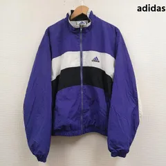 アディダス 90s 切り替え バック ロゴ ウインドブレーカー ナイロン ジャケット メンズ L ISItems【USED】【古着】【中古】50169227