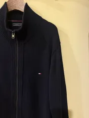 タミヒルフィガー メンズ ニット ジップアップ