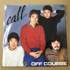 s40) 07FA-1023 )　EPレコード　オフコース [ OFF COURSE ]　call / 2度目の夏