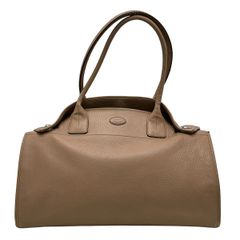 TOD'S(トッズ) トートバッグ ピンクベージュ レザー