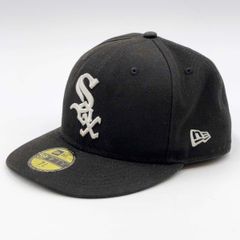 ニューエラ 59FIFTY シカゴ・ホワイトソックス ベースボールキャップ 7 3/8(58.7cm) ブラック NEW ERA 帽子