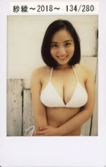 【中古】コレクションカード(女性) [生チェキ(134/280)]：紗綾/紗綾～2018～トレーディングカード
