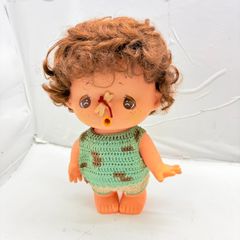送料無料g49036-1 昭和レトロ 夢見るラブちゃん トンボ ソフビ人形 着替人気 