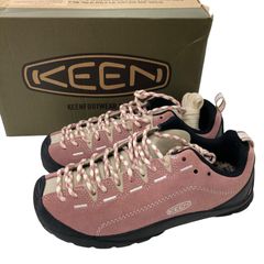 186001 新品未使用 KEEN キーン 24.5cm スニーカー JASPER ジャスパー 1029727  24.5cm ピンク　ノスタルジアローズ レディース