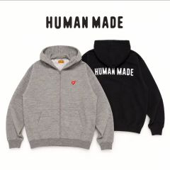 HUMAN MADE(ヒューマンメイド) 起毛 ジップアップ