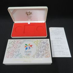 8639★1998年■長野オリンピック冬季競技大会記念■プルーフ貨幣セット■ケースのみ■送料込み