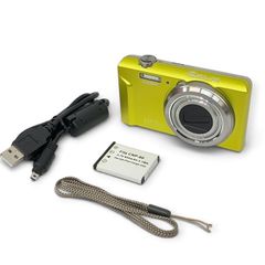動作品】CASIO EXILIM EX-ZS150 カシオ エクシリム ライムイエロー