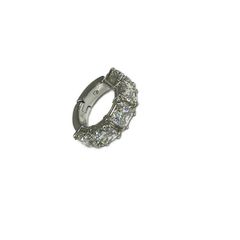 SWAROVSKI(スワロフスキー) イヤリング美品  シルバー×クリア 片方のみ