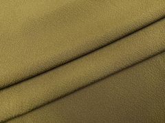 平和屋着物●上質な色無地　油色　正絹　逸品　AABM1229ph