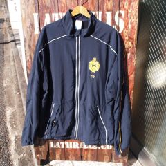 【USNA】New Balance Nylon Training Jacket ニューバランス レーニングジャケット ナイロン トラックジャケット ミリタリー◆Size:US-L