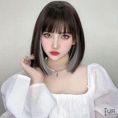 ウィッグ レディース ボブ 普段使い 自然 バレない 30cm ショートヘア かわいい ショート おしゃれ ショートウィッグ ふわふわ 女性 ファッション 大人 かわいいyuanniang14