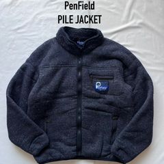 penfield ペンフィールド　フリースジャケット　ボアジャケット　パイルジャケット　ネイビー　XL アメリカ　USA borg fabric