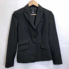 BODY BY VICTORIA ボディ バイ ヴィクトリア タイ製 無地 長袖 テーラードジャケット チャコールグレー 2 レディース
